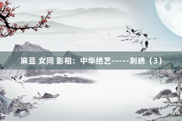 麻豆 女同 影相：中华绝艺-----刺绣（3）